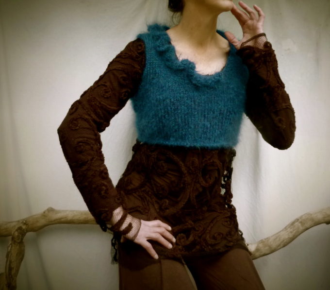 INNER WILD Unfurled Bodice KNITTING PATTERN - Image 4