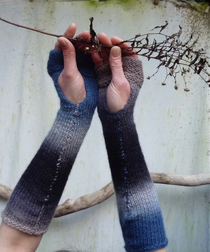 INNER WILD Wabi Sabi Gauntlets KNITTING PATTERN - Image 12