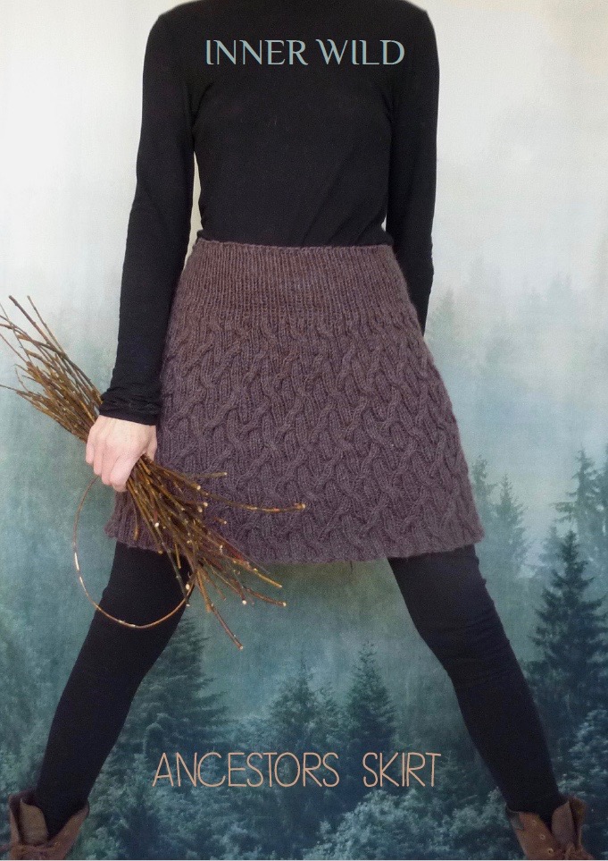 INNER WILD Ancestors Skirt KNITTING PATTERN - Inner Wild